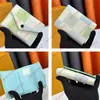 Designer Romy clip Zoe wallet Hobo purses women Damierlicious series high quality Envelope flip cover cardholder money ladies Coin Clutch credit card holder pouch