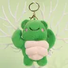 Groothandel Nieuwe Hercules Plush Doll Pendant Cartoon Dierpaar Keychain Bag Hanger Panda Doll