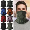 Bandanas Neck Gaiter Hiking Breathable Mask Soft Winter Outdoor Thickened UV Protection Face Cover For Cycling Running