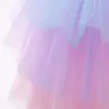 Girls Rainbow Unicorn Princess Dress Cake Layers Tutu Prom Gown For Kids Children Wedding Evening Formal Party Party Pageant Vestidos 240416