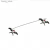 Kite Accessories free shipping Pole Swallow kite flying toys for children handle line winder sports outdoors fun hand game mini kite rods fishing Y240416