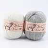 100 Merino Wool Yarn For Knitting Medium Fine Soft DIY Hand knitted Crochet Milk Hat Sweater Silk Thread 5pcs250g 240411