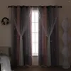 Cortina rosa cortinas de berçário Janela de blecaute para crianças decoração de quarto de crianças fofo star 1 painéis