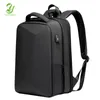 New Men's Backpack Antift Business Travel Backpack ABS Hard Shell Eva Student Computer Sac à dos 240416