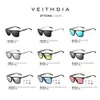 ML53 Marken Sonnenbrille Veithdia Sonnenbrillen Unisex Retro Aluminium+TR90 Sonnenbrille Polarisierte Linse Vintage Eyewear Sonnenbrille für Männer/Frauen 6108 24416