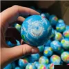Andere kantoorschoolbenodigdheden groothandel wereldkaart zacht schuim Earth Globe Hand Pols Oefening Relief Squeeze Ball Drop Delivery Business OTL6A