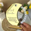 2024 Księżyc Acryl Ramadan Countdown Kalendarz Eid Mubarak Desk Ornament Desktop Rotating Reminder Ramadan Festival Party Decor 240416