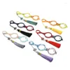 Solglasögon 2024 Färgläsglasögon Kvinnor Män halsband Läsare Lätt Portable Anti-Loss förstoring 1.0 2.0 3.0 4.0