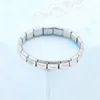 Bracelets de liaison 9 mm largeur y2k en acier inoxydable frère tante fils me femme grand-père famlily papa charme italien liens bracelet bijoux diy