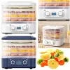 DEHYDRATORS 5LAYER VEGORABLE MATTER DEHYDRATOR 48 timmar långvarig liten matlufttork Temperatur Justerbar för frukt Veggies kött