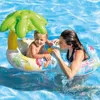 Piscina per bambini galleggianti infantili infantili mobili mobili Accessori per bambini Accessori Sun Shade Baby and Mother Swim Trainer Toy Kids 1-6Y 240411