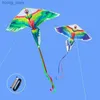 Yongjian Kite Parrot Kite for Kids and Adults Animal Kites for Outdoor Games and Activities Kite Single Line With Flying Tools Y240416