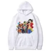 Erkek Hoodies Sweatshirts Anime Hoodie Tek Parça Hoodie Erkek ve Kadın Harajuku Kazak Uzun Kol Gevşek Sokak Giyim Topçu Bles 552