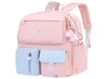 Korean fashion rainbow shoulder strap school bag for teenagers girls Children039s waterproof backpacks kids schoolbags mochilas2932288