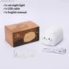 Lampade sfumature di gatto morbido LED Night Luce ricaricabile ricaricabile per gli occhi da letto Silicone Light Childrens Cat Baby Gift Q240416