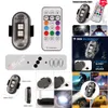 2024 MOTORCYCLE LED VARNING LIGHT 7Colourful Safety Indicator Lights Strobe Varning Drone Lamp Remote Control Dayming Light Light