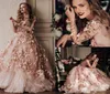 Luxus Abendkleider Eine Schulter lange Ärmel Elie Saab formelle Kleidung eine Linie bodenlange 3D -applizierte Landebahn -Modekleid mit SA9984749