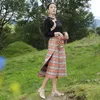 Ethnic Clothing Summer Tibetan Skirt Clothes Women's Performance High-End Lhasa Shirt