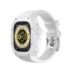 Sangle de mode Iwatch Ultra2 pour Apple Watch Transparent Case Translucent Silicone à aiguille STRAP 49 mm