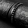 Bracelets de charme 2024 Luxo Bracelete de pedra natural de aço inoxidável