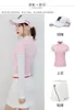 TTYGJ Vêtements de golf d'été Femmes Protection solaire réglable Sun Vêtements Mesh sous-vêtements Ice Silk Fottinging à l'intérieur à l'intérieur 240416