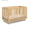 Baby Cribs 2024 Nieuwe 3-in-1 converteerbare wieg Converteert van babywieg naar peuterbed en daybed L416