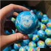 Andere kantoorschoolbenodigdheden groothandel wereldkaart zacht schuim Earth Globe Hand Pols Oefening Relief Squeeze Ball Drop Delivery Business Otgaq