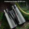 ED 12x50 Profissional Binoculars HD poderoso Bak4 IPX7 Telescópio à prova d'água assistindo a Bird Camping Equipment de longo alcance 240408