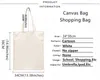 Shopping Bags Chainsaw Man Bag Reusable Canvas Tote Bolsa Jute Bolsas Reutilizables Compra Net Sacolas