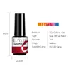 Lilycute 10st Gel Nail Polish Set med UV Lamp Naken Semi Permanent Hybrid Lack Bas Top Coat Soak Off LED Art 240416