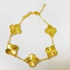 Дизайнерские ювелирные украшения роскошные браслет звенья цепь Ванка живое потоковое золото.