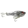 100st Fishing Lure Blade Metal vib bete med 10 krokar tackla sked lockar vibe droppleverans dhuxa