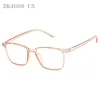 Lunettes Cadre Clear Lenses Cadres de lunettes de lunettes Cadre d'œil Fime pour femmes Hommes Optical Mens Retro Spectacle Designer Cadre 2K4D50