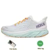 Hokah One Clifton 8 sapatos atléticos tênis de corrida bondi 8 carbono x 2 choque absorvendo a moda feminina de moda feminina tamanho 36-45