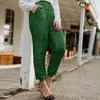 Frauenhose 2024 glänzende Pailletten Mode hohe Taille Baggy Hosen Streetwear Farkly Glitter Casual Ladies Pantalone