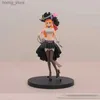 Action Toy Figures 19cm anime One Piece Nami Black Clothes Action Figur One Piece Film Red Dress Up Figurin PVC Collectible Model Toy Kid Gift Y240415