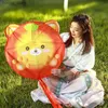 Kite Accessories Yongjian Small fruit kite apple bear kite parent-child outdoor sports easy to fly cartoon kite cute kite for adults or kids Y240416