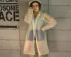 GeekinStyle New Fashion Women039s trasparente Eva Plastic Girls Raincoat Travel Waterproof abbigliamento da pioggia per adulti Poncho Rain Outdoor C3703142910
