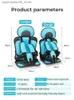 Stroller Parts Accessories Child safety seat cushion 6 months to 12 years old breathable baby car adjustable trolley Q240417