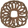 Fiori decorativi da 16 pezzi Vine Ghirlanda Framella cornice Ghirlanda fai da te Rattan che fa anelli decorate a mano intrecciata rotonda