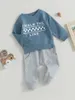 Clothing Sets Baby Girl Winter Outfits Cozy Knit Sweater Leggings Set Infant