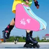 Utomhuspåsar rullskidsväska arrangör bärbara bärar skridskor