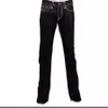Pantalon de créateur de jeans pour hommes Baggy Jeans Hip Hop Rock Black Pantalon droit Pantalon de grande taille Pantalon décontracté