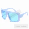 Enfants Lunettes de soleil Cool Summer Kids Big Squarel Frame Eyewear Boys UV Protection Beach Sun Glasses Fashion Girls ADUMBRAL Z7722