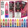 Ponto de vape descartável original de Bang Box 20000 Puffs 0% 2% 3% 5% e cigarros com malha de malha de tela digital Bobina recarregável Puff 20k Vaper