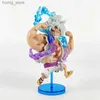 Akcja Figury 14 cm Anime One Piece Luffy Gear 5 Figures Hercules Sun God Nika Statue Anime Figurine Pvc Model Doll Collection Prezent Kids Y240415