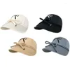 Capes à balle Version coréenne du printemps et d'été à séchage rapide mince bracelet de baseball chapeau de baseball féminin de protection solaire à la protection solaire
