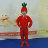 Children's drama cute little animal red radish performance costume