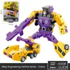 Transformation Toys Alloy Engineering Car Children's Transformation Robot Toy Hercules Star Transformation War God Hexaeddral Box coffre Kids Gifts 6pcs / Box