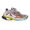 Runner 7.0 Men Women Shoes casuais Transmitir Treinadores de Sneaker 7 Qualidade Top qualidade preta branca branca branca rosa azul desconstrução masculina esportista de tênis esportes